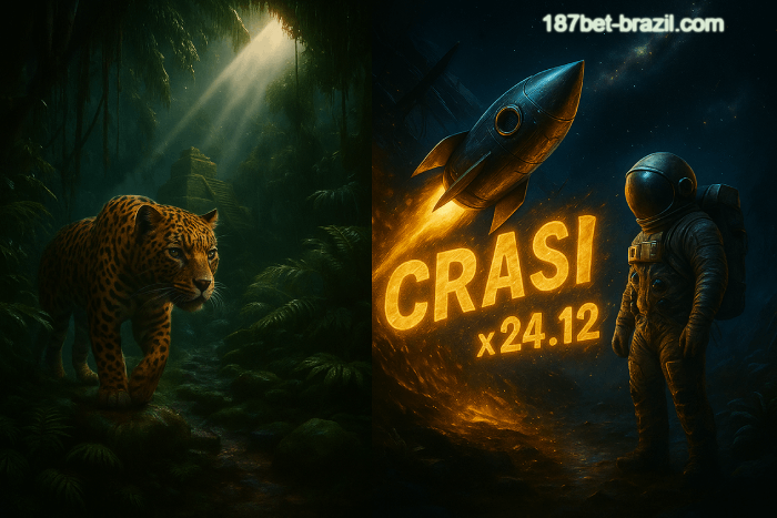 Viva o Crash da 187BET e ganhe com emoção!
